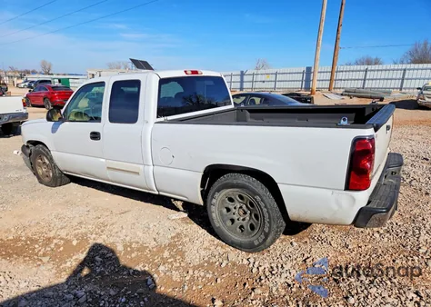 2005 Chevrolet Silverado C1500 из США, поврежденный, VIN 1GCEC19Z55Z265469